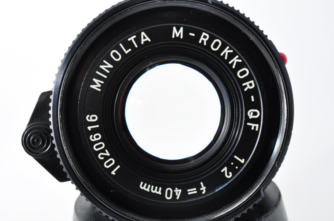 レンズ(単焦点) MINOLTA M-ROKKOR-QF 40mm F2 Leica M#1151