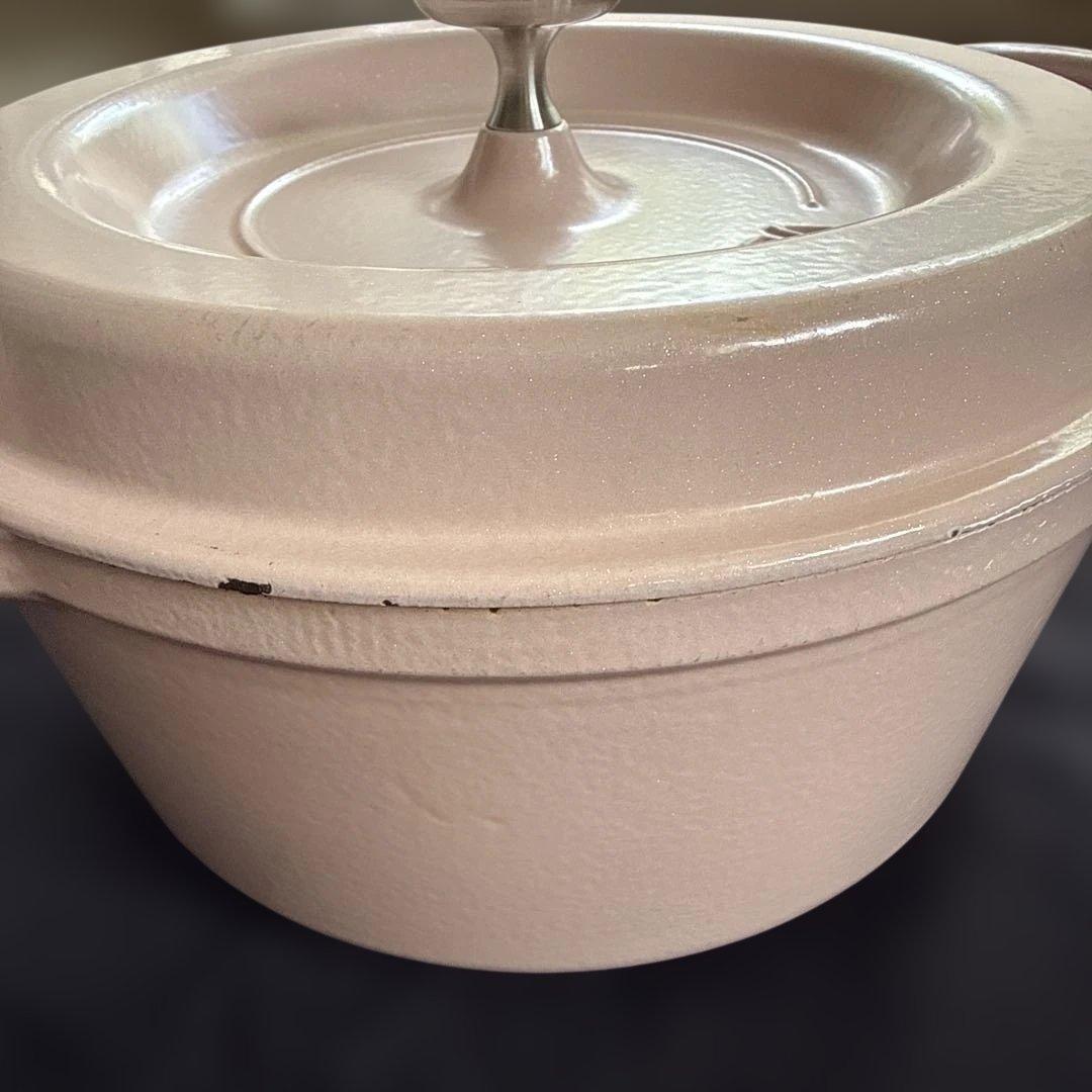 VERMICULAR オーブンポット両手鍋 パールピンク　２２ｃｍ