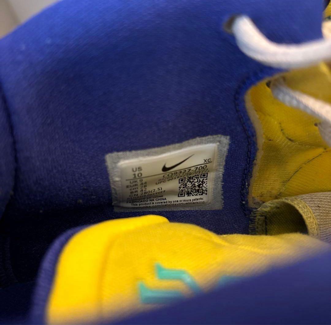 Kyrie7 NIKE カイリー7 イエロー ストライク TEIJIN消臭材付