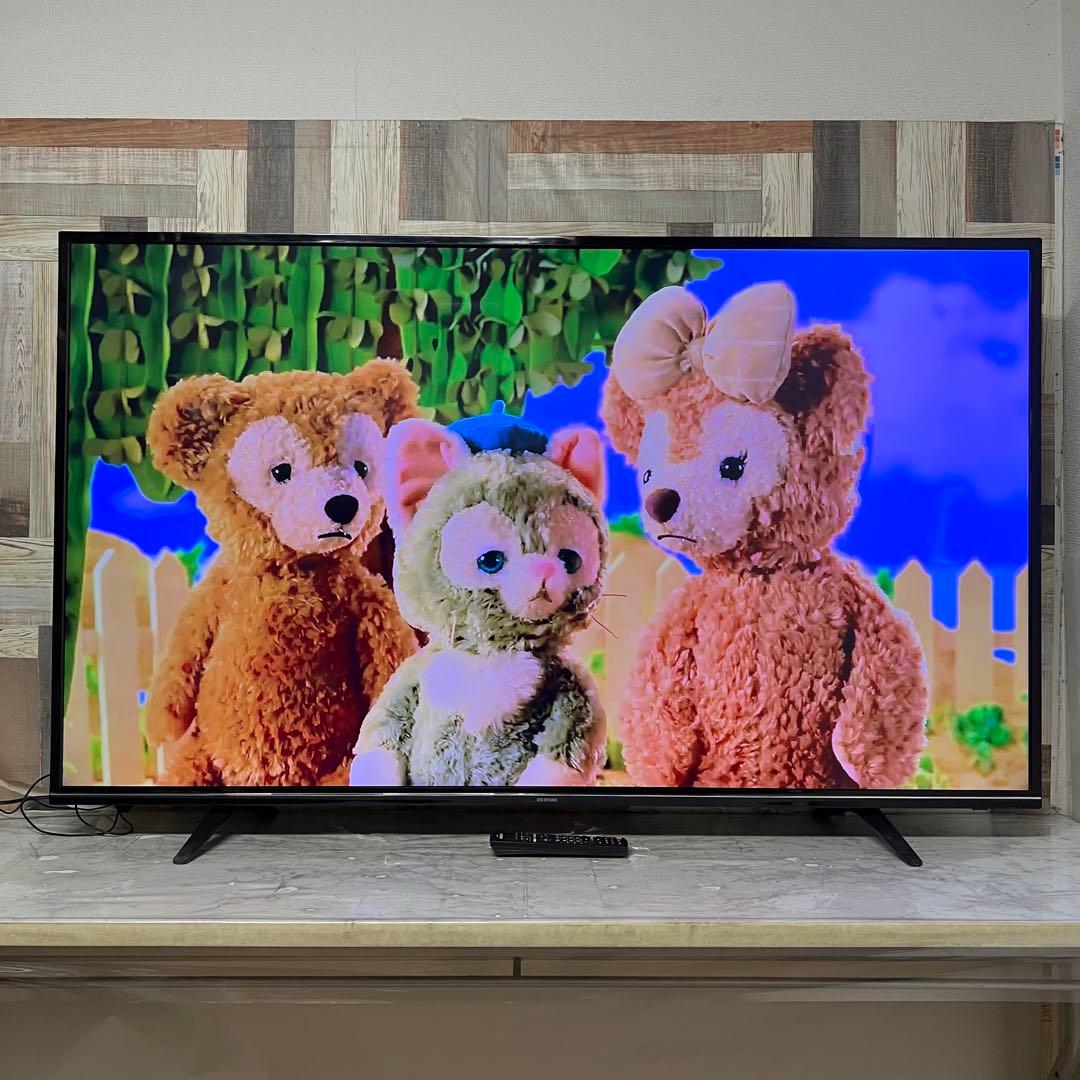 全国送料込❣️アイリスオーヤマ65V4k液晶テレビ東芝製LSIは画面操作見やすい