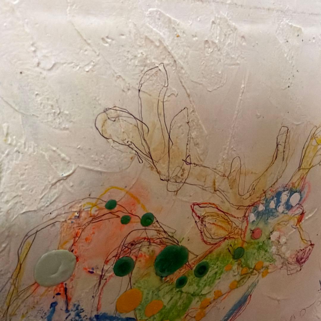 北村直人 鹿の絵画 2012年作