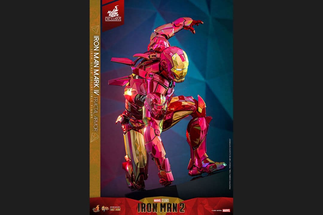 ホットトイズ アイアンマン・マーク4 フラクタルアーマー (プリズム・アーマー)