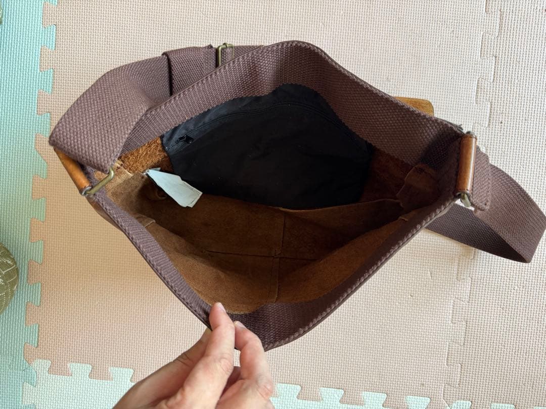 の*の様 絶版希少 美品 OLD GAP オールレザー メッセンジャーバッグ