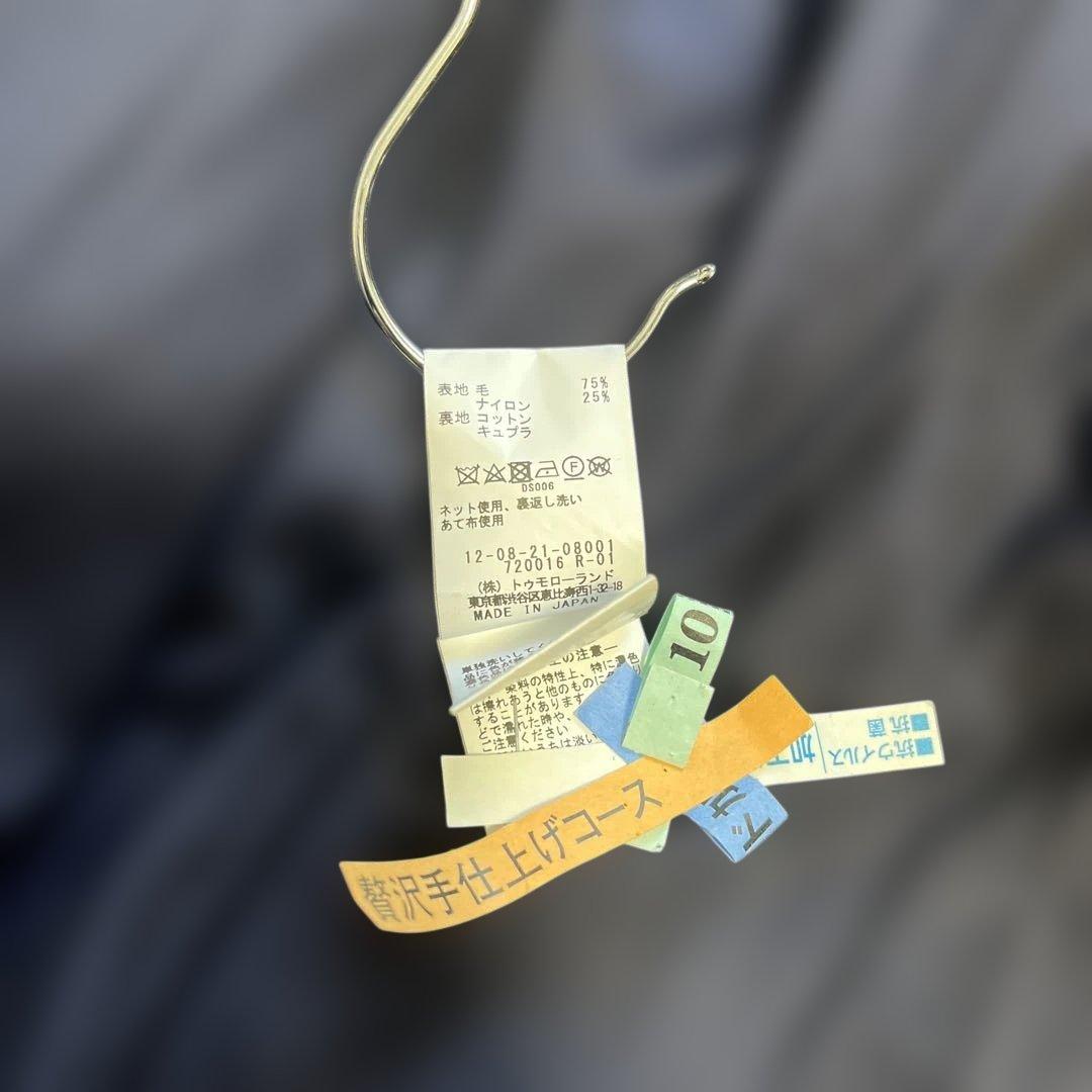 MACPHEE マカフィー　ショートパイルメルトン オーバーサイズドコート