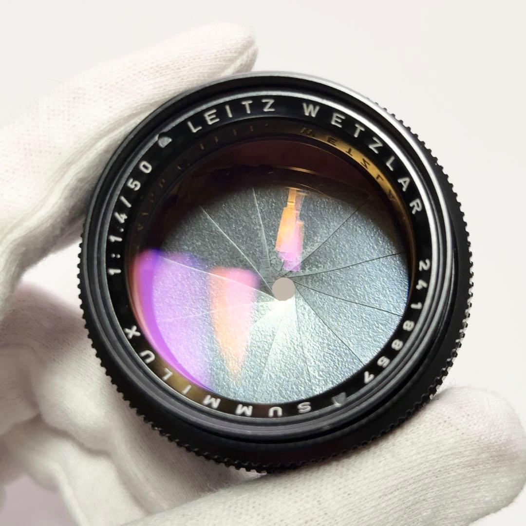 Leica｜ズミルックス50mm F1.4【後期型】ブラック（ライカMマウント）