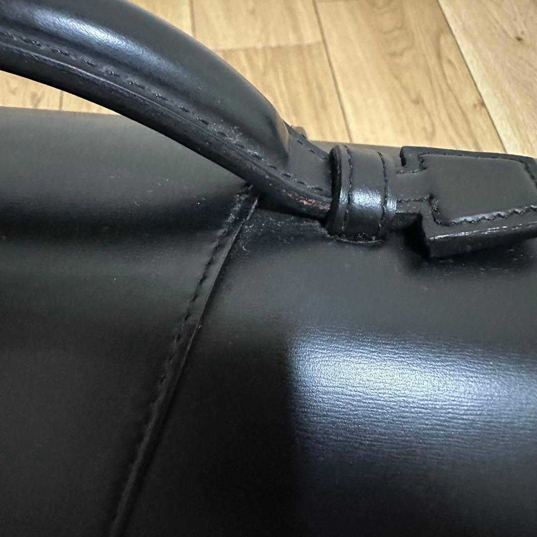 カルティエ　ビジネスバック　レザー　黒