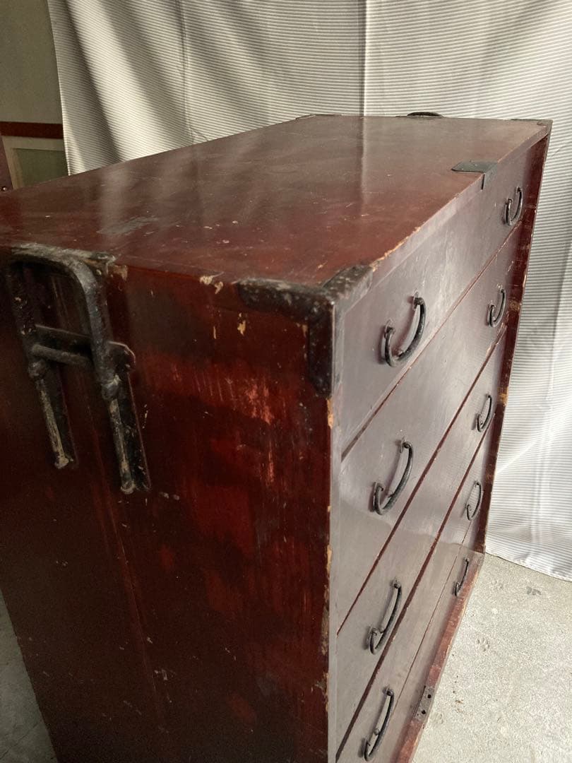 民藝　古道具　越前箪笥