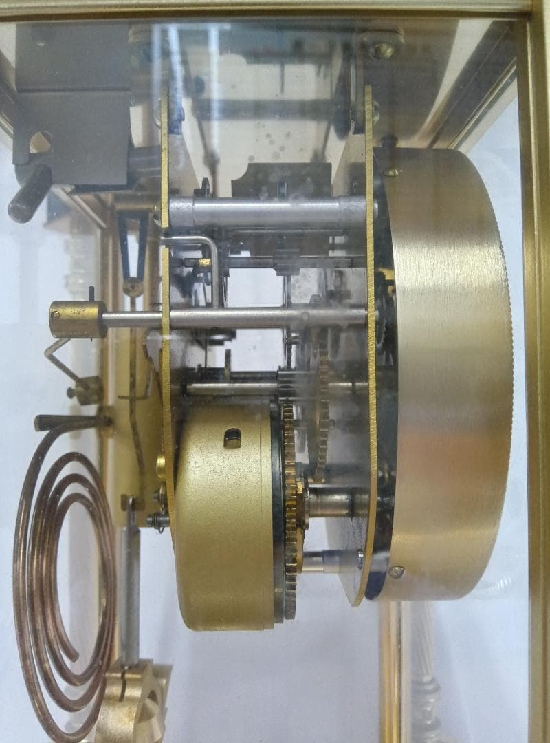 Nマーク　置時計　振り子時計　アンティーク　　/　079