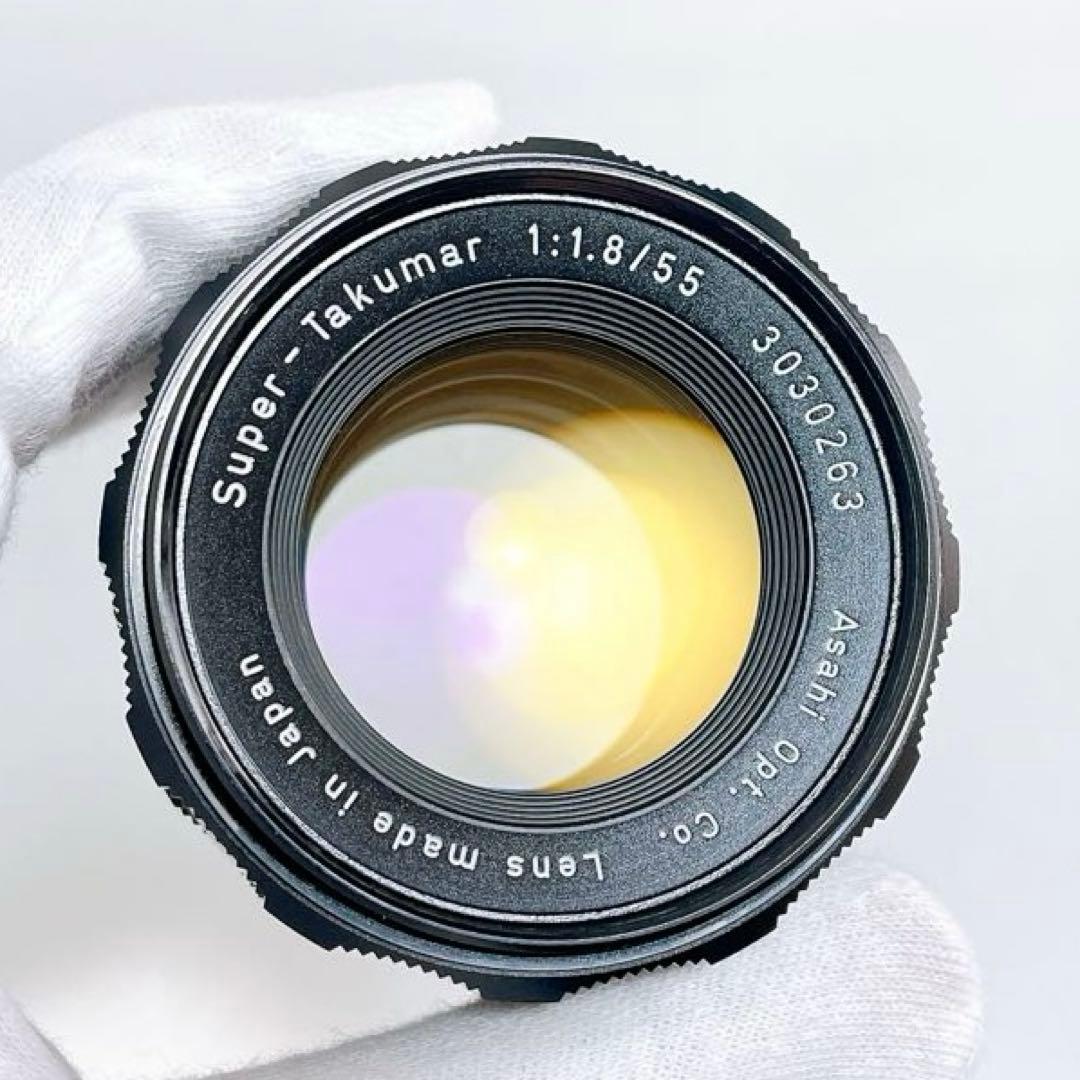 【光学美品】 Super Takumar 55mm f1.8 整備済 m42