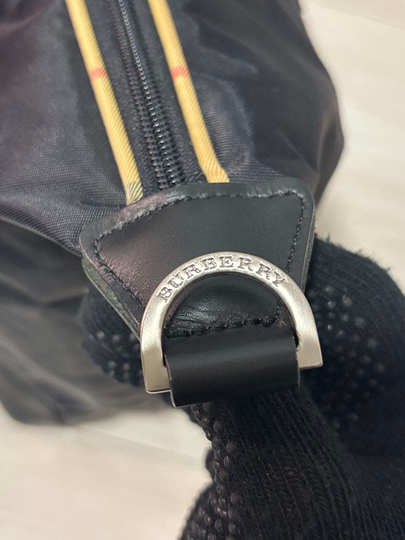 美品 BURBERRY GOLF バーバリーゴルフ ボスト 2way ナイロン