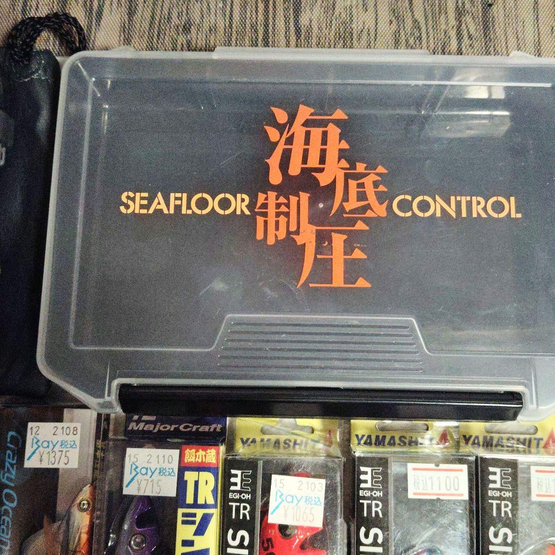 ティップランエギ、シンカー、その他 【CrazyOcean・SHIMANO】