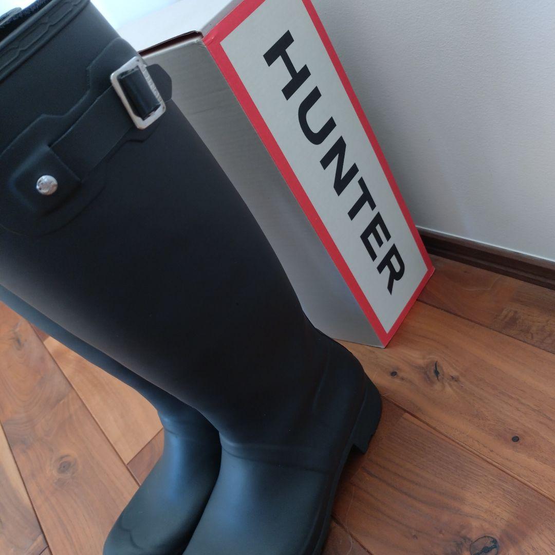HUNTER ブーツ　OLIGINAL TOUR BLACK