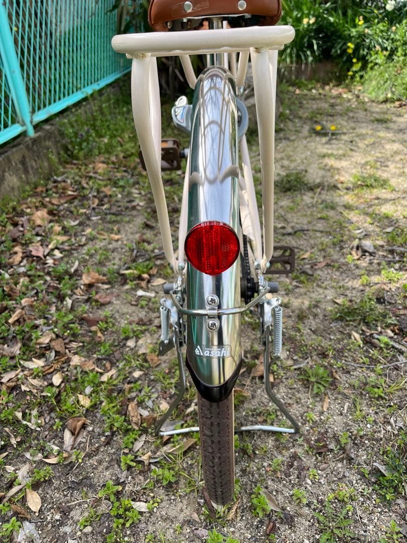 フェリーク ジュニア自転車24インチ　クリーム　アサヒ