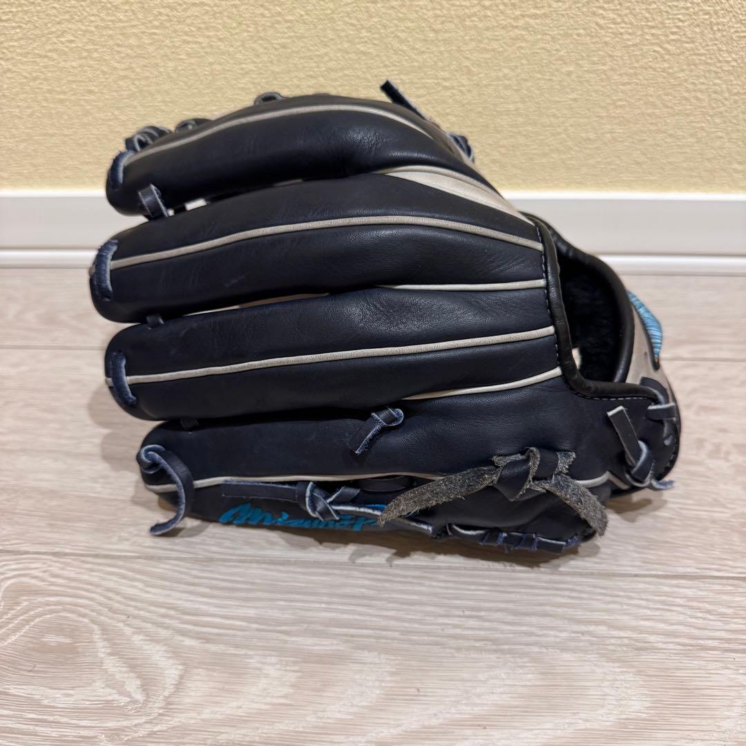 ミズノプロ　軟式　内野手　グローブ　グラブ　ダイバーシティブルー　【最終値下げ】