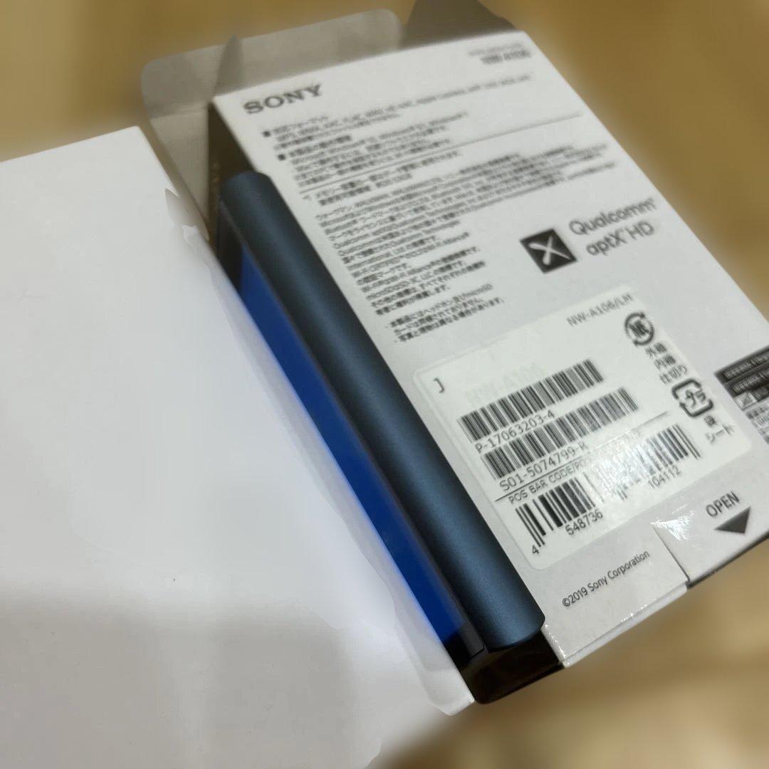 SONY⭐︎ハイレゾプレーヤーNW-A106 32GBブルー/20年購入、使用少