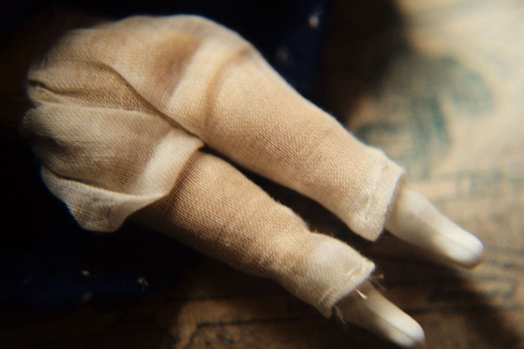 チャイナヘッドドール ミニチュア ドールハウス ブライス ビスクドール