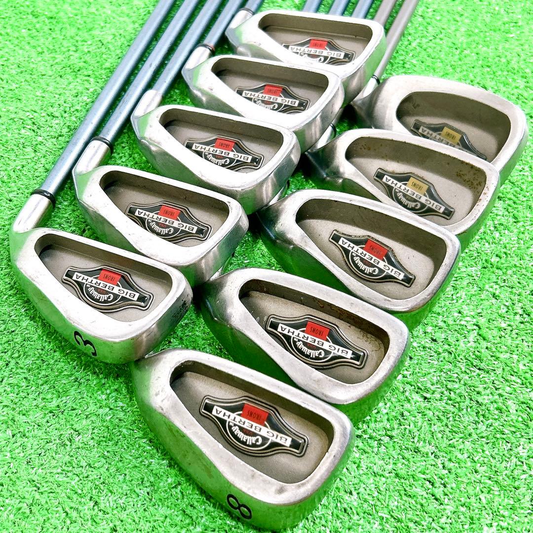 キャロウェイ ビッグバーサ 初代 アイアン10本セット 右打ち