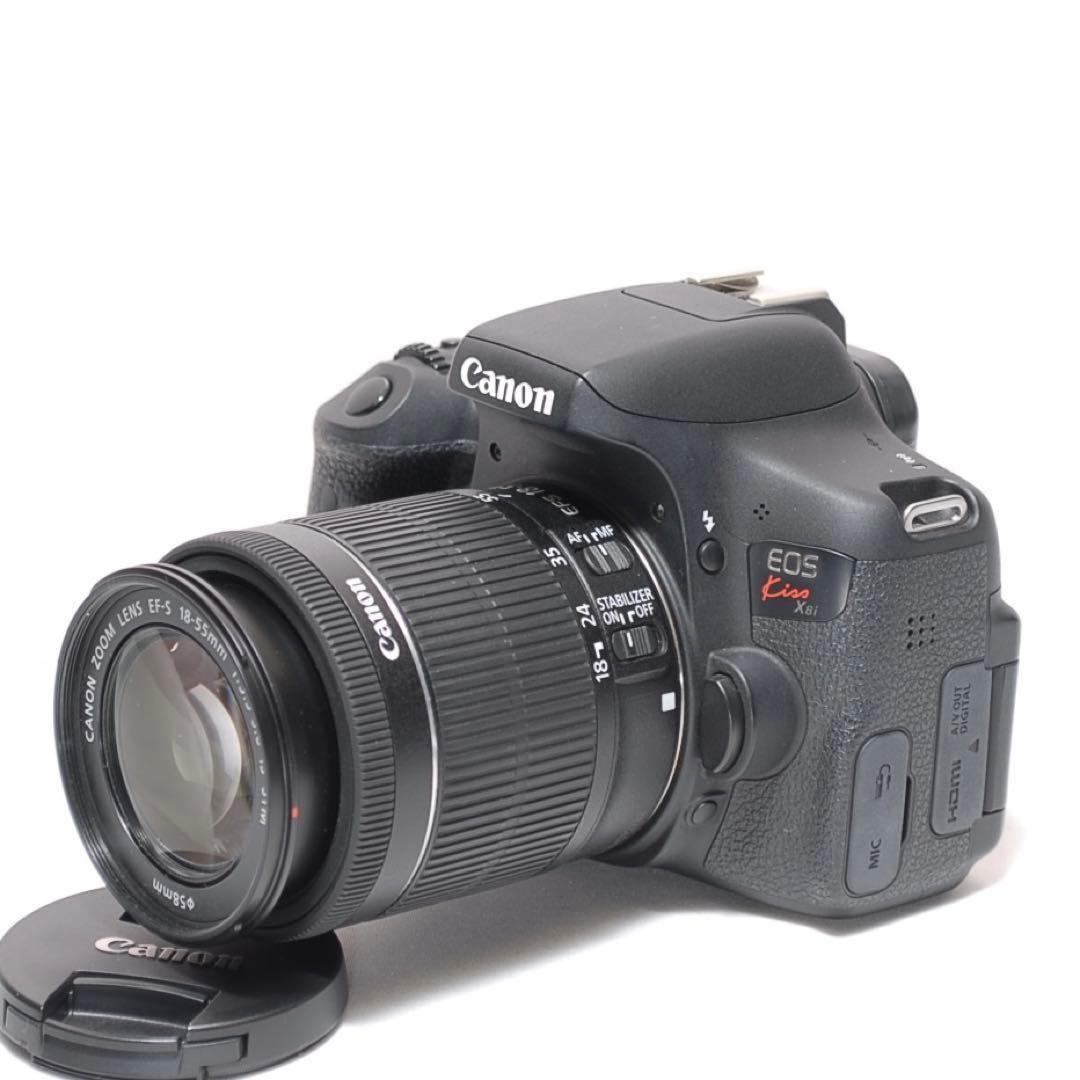 Wi-Fi機能搭載✨Canon Kiss X8i✨シングルレンズ✨タッチ操作✨