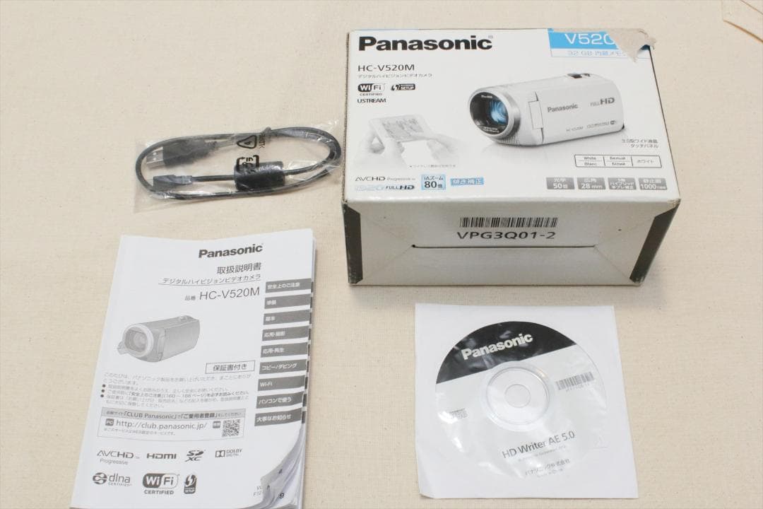 Panasonic HC-V520M　ビデオカメラ　ジャンク