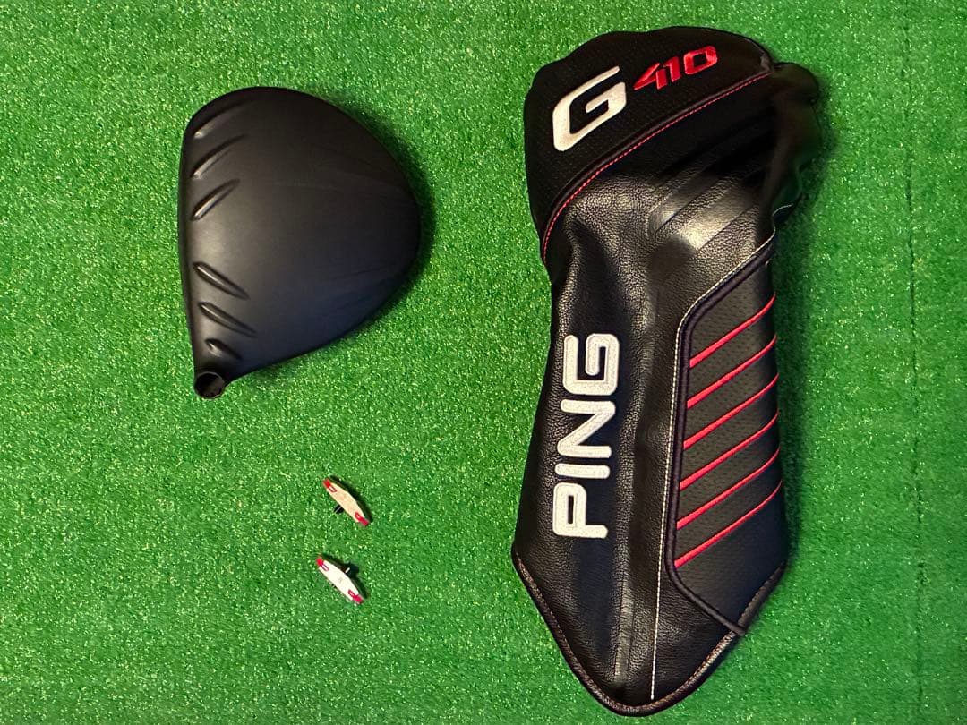 ping G410LST10.5°ドライバーヘッドのみ美品替錘付ヘッドカバー付