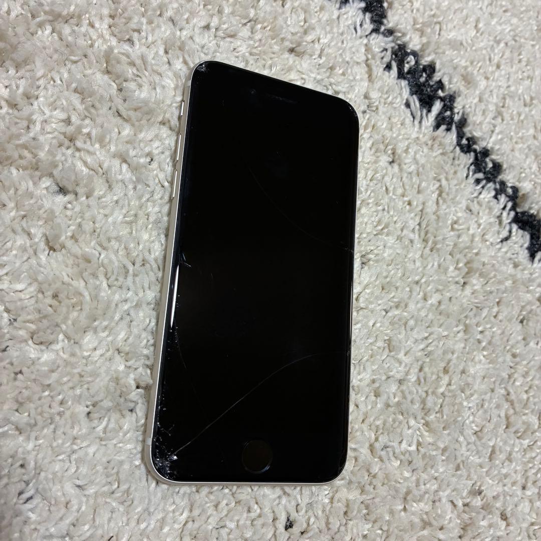 【動作OK】iPhone SE3 画面割れ 正常稼働