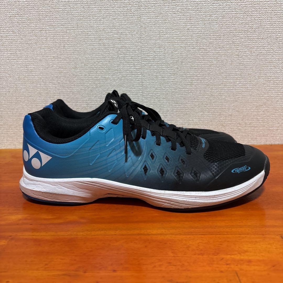 テニス 27.5cm ヨネックス パワークッションエアラスダッシュ4 ワイドGC