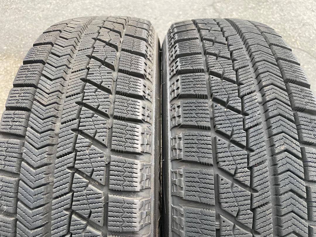 中古スタッドレスセット！TEAD×BS ブリザック VRX 155/65R14付