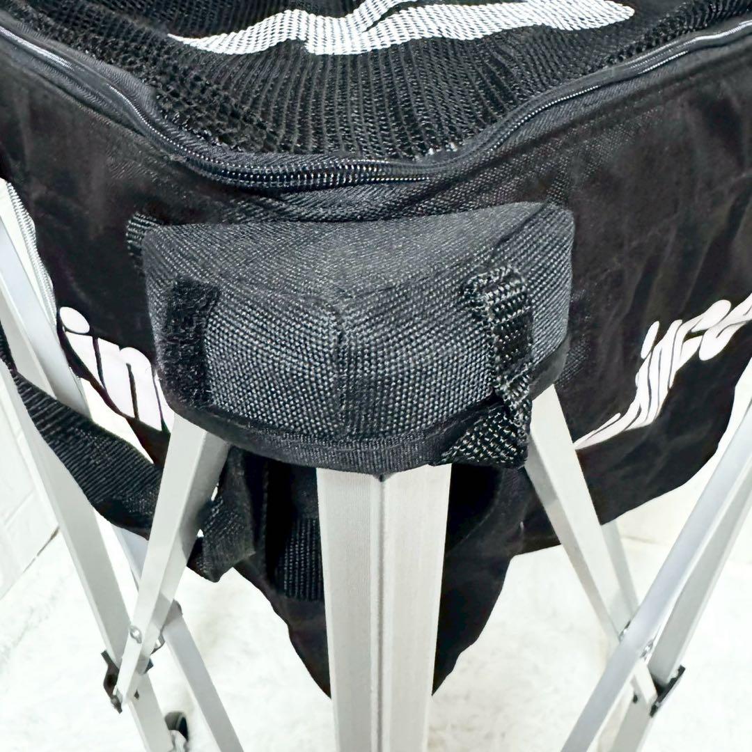 テニスボールバスケット　プリンス　キャスター付き　ケース付き