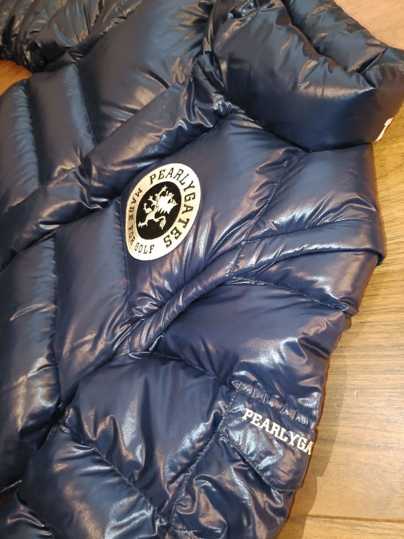 パーリーゲイツ　PEARYGATES　ダウンジャケット　2Way　サイズ5　紺