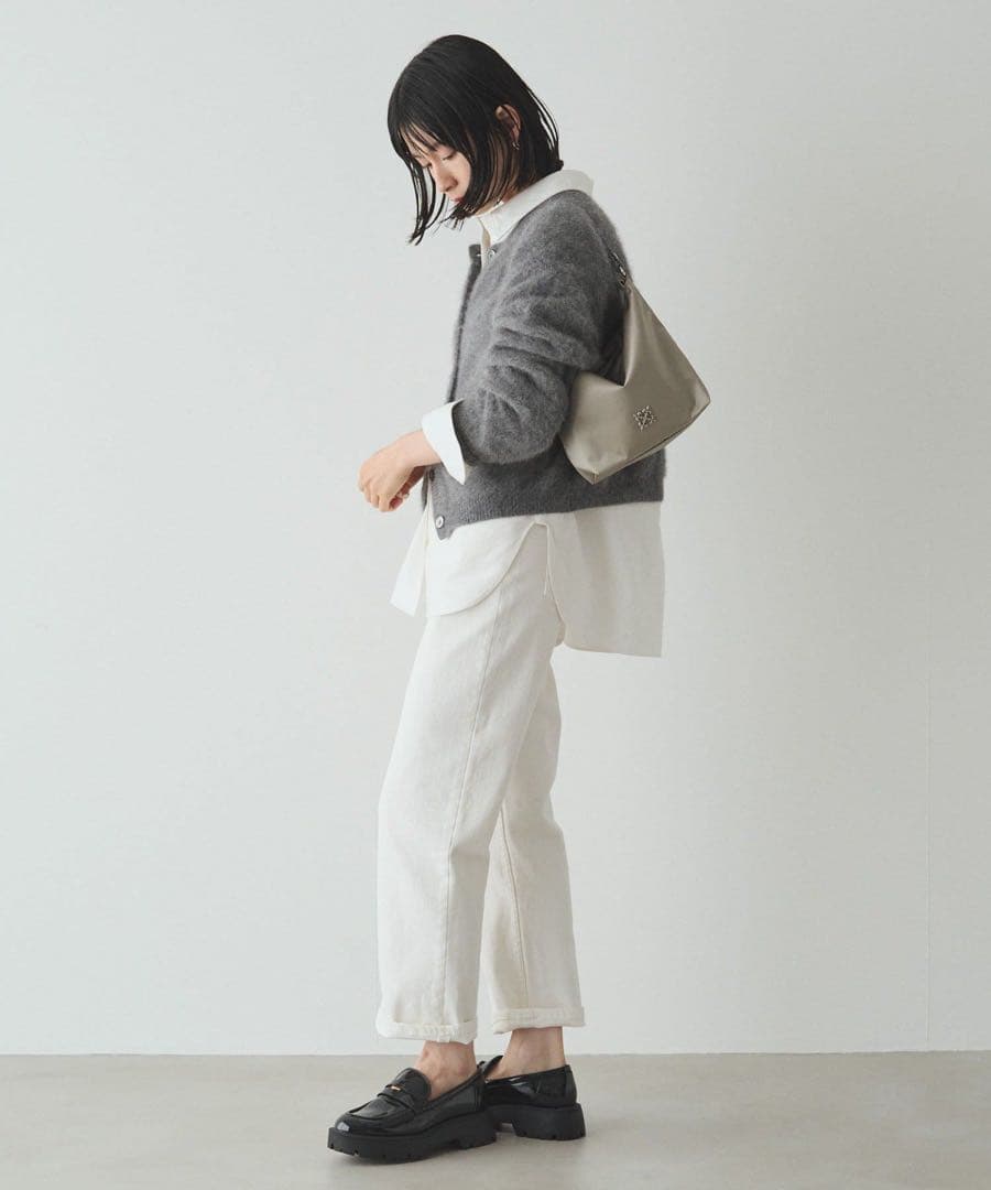 超美品ラシット今期クラウズナイロンシンプルショルダーバッグ2way