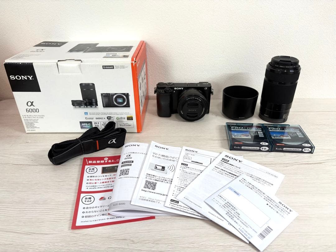 （再）値下げしました　SONY α6000 ILCE-6000Y 即日発送