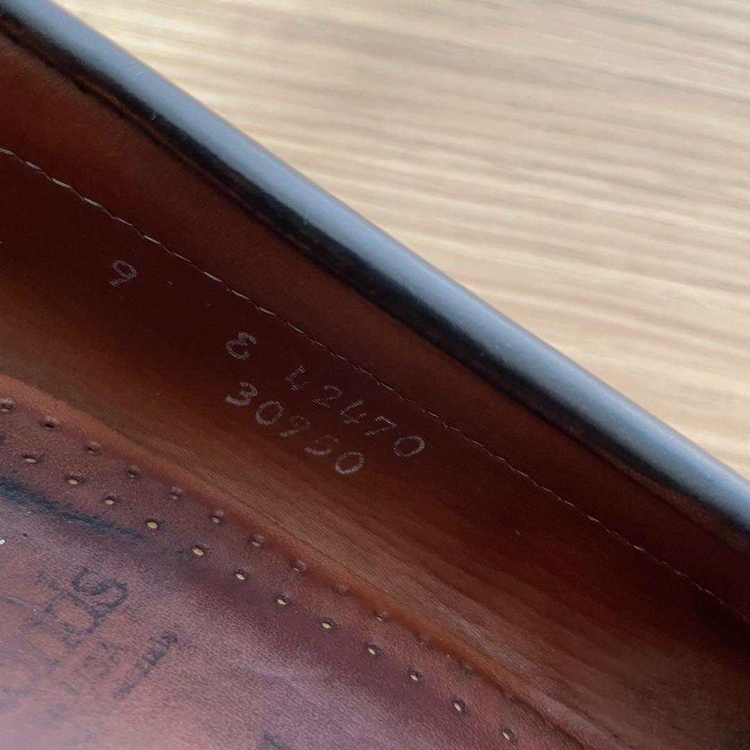 アレンエドモンズ　黒　ローファー