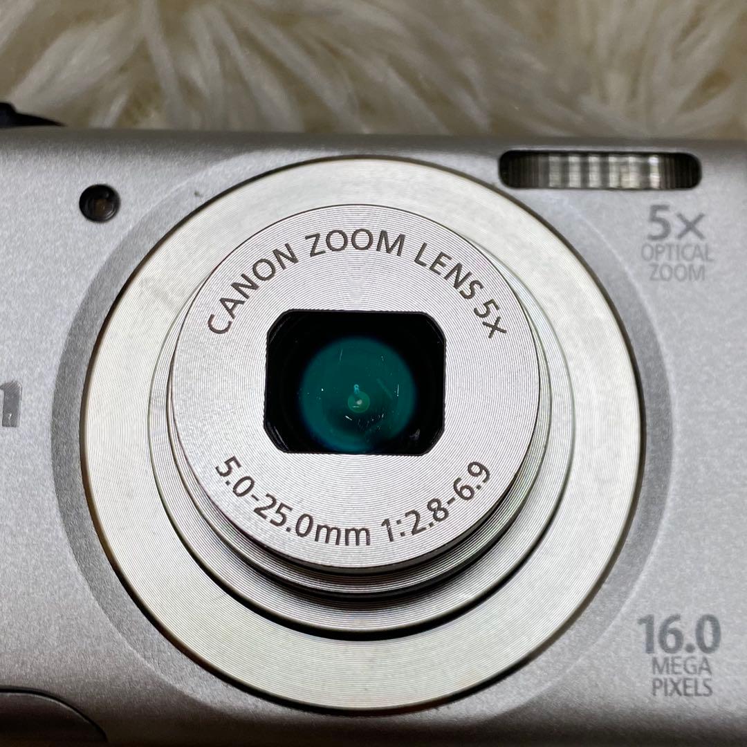 【ニック】Canon PowerShot A2400IS シルバー 充電器