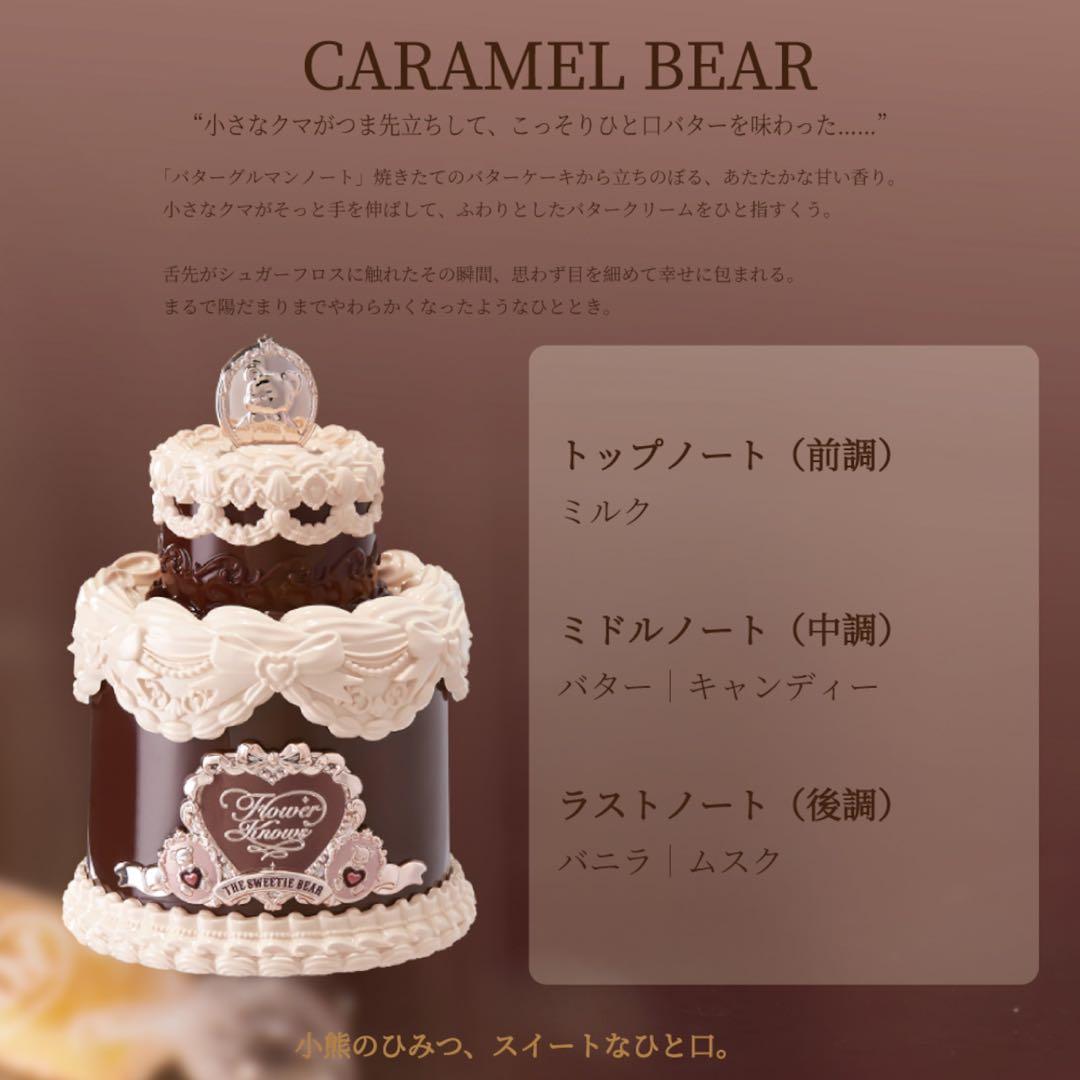 【未使用】フラワーノーズ　スウィーティーベアコレクション豪華14点ブラウンセット