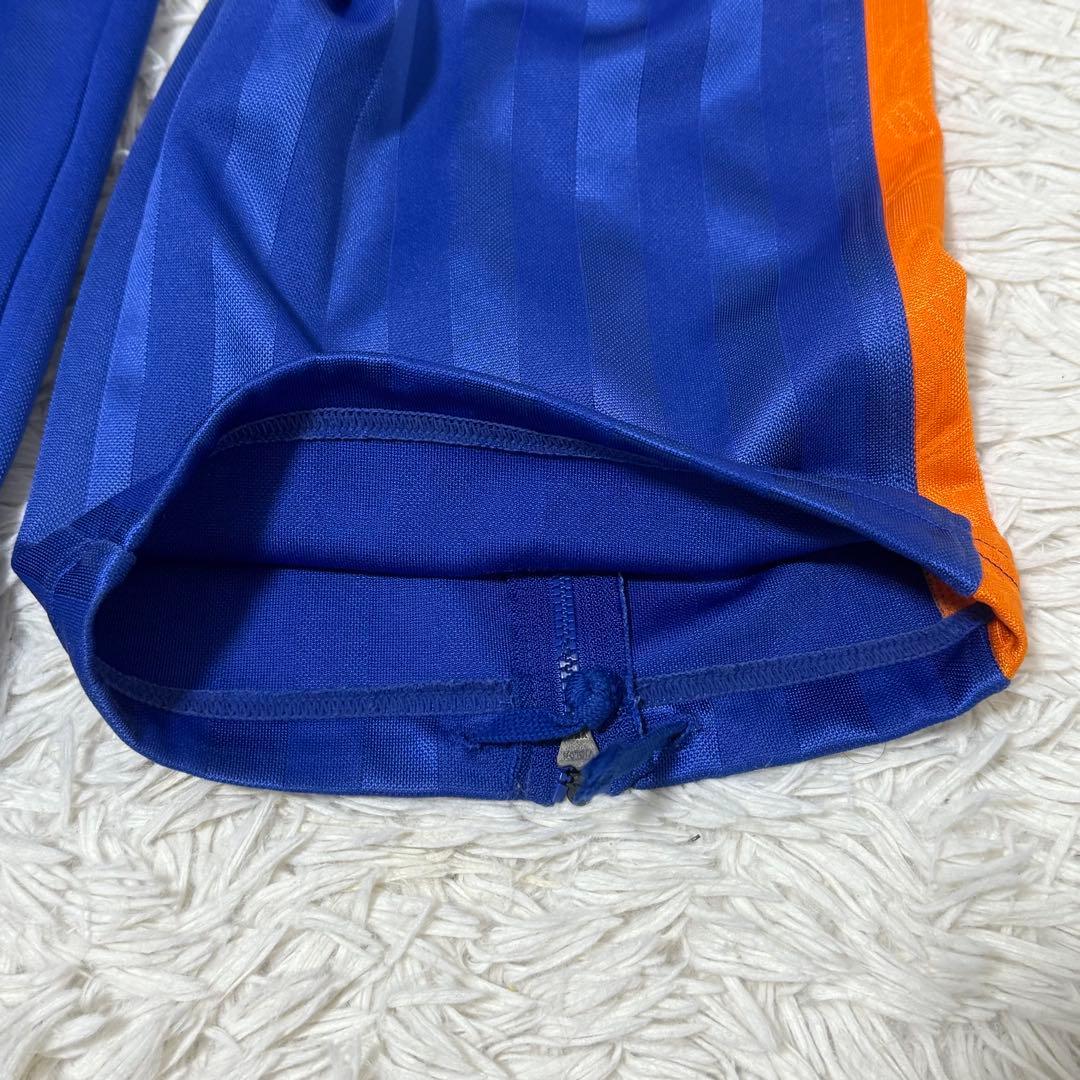 PUMA 日本製 ジャージ セットアップ 90s ブルー×オレンジ O サイズ