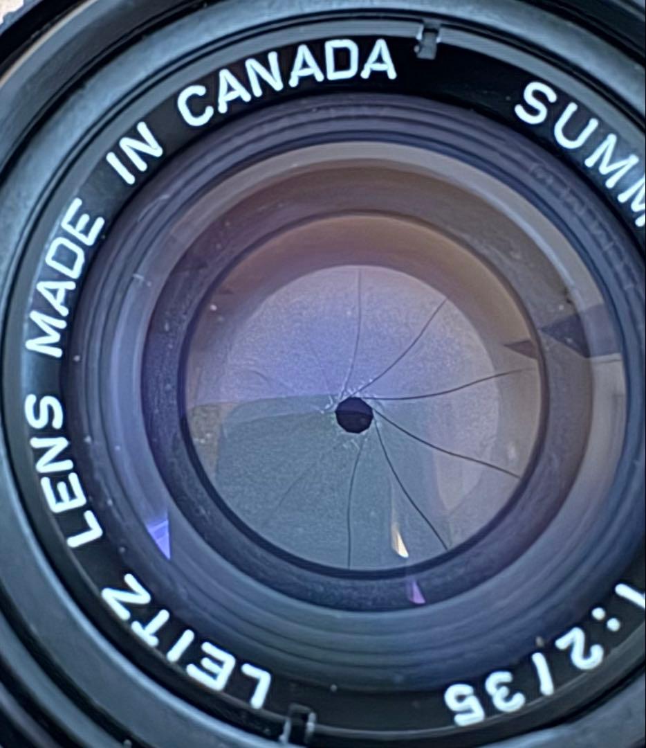 ライカ ズミクロン M 35mm 7枚玉 LEICA SUMMICRON