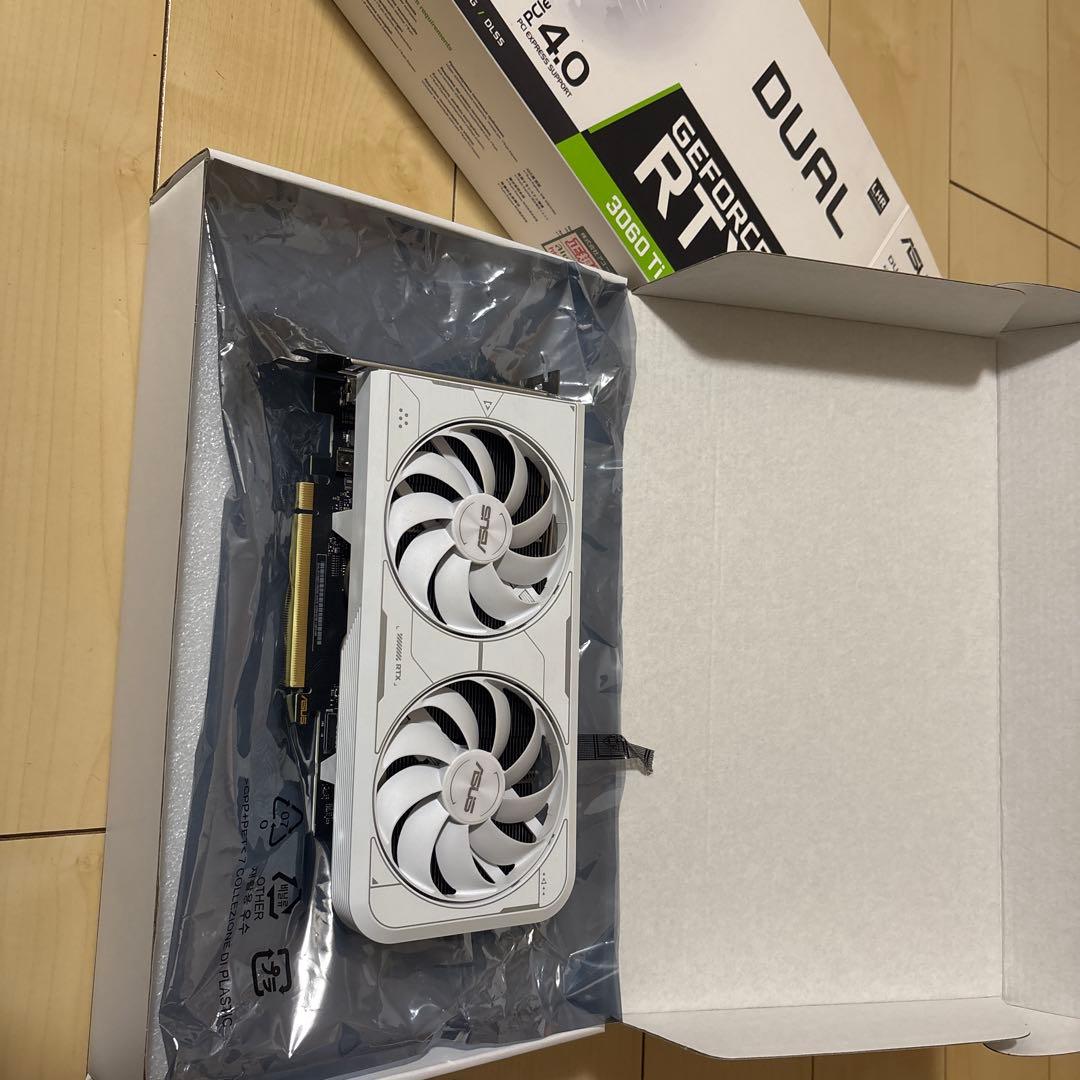 [期間限定‼︎]ASUS DUAL-RTX3060TI-O8GD6X-WHITE