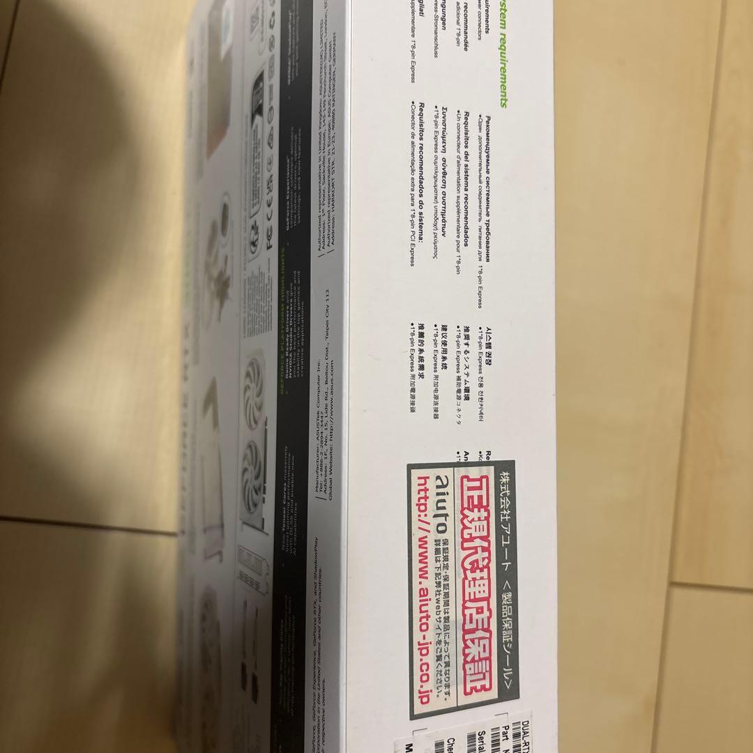 [期間限定‼︎]ASUS DUAL-RTX3060TI-O8GD6X-WHITE