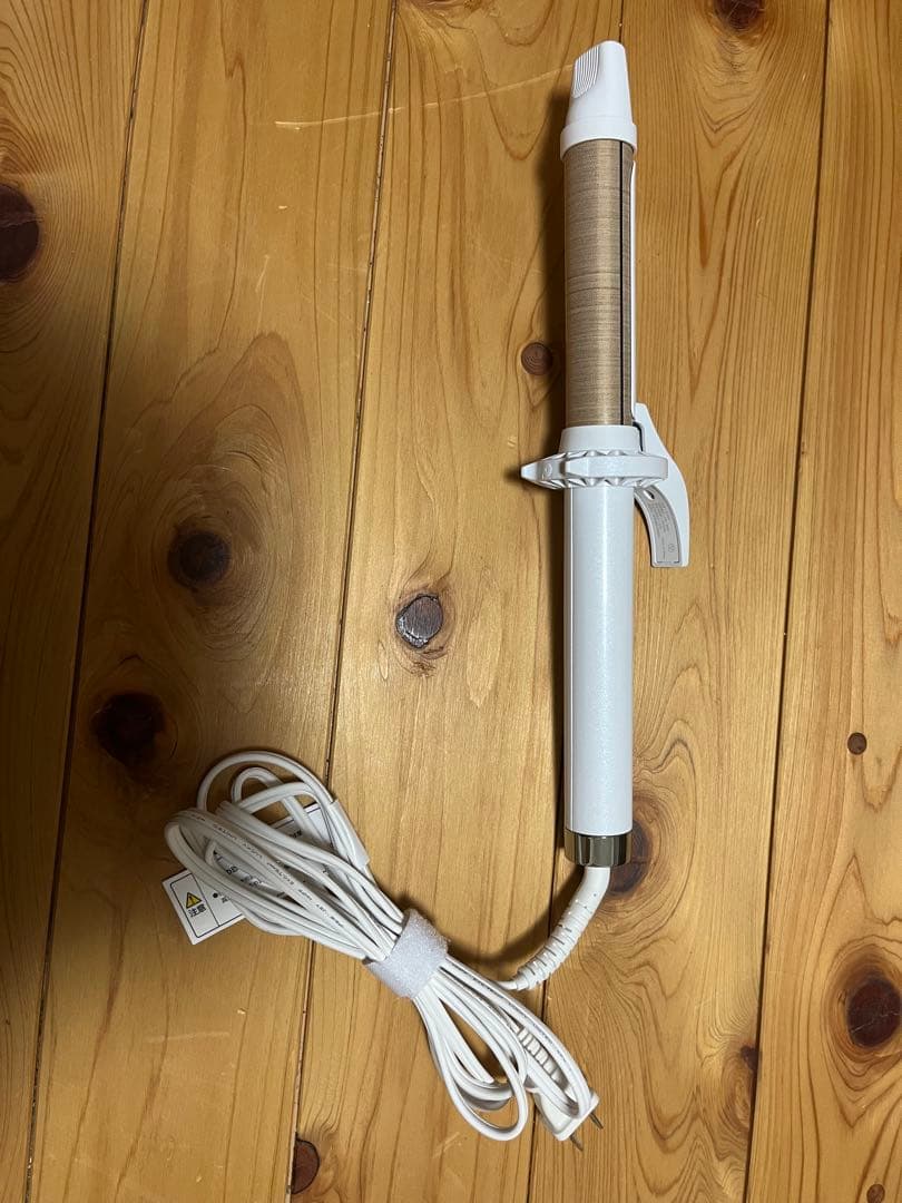 KINUO カールヘアアイロン28mm ホワイト