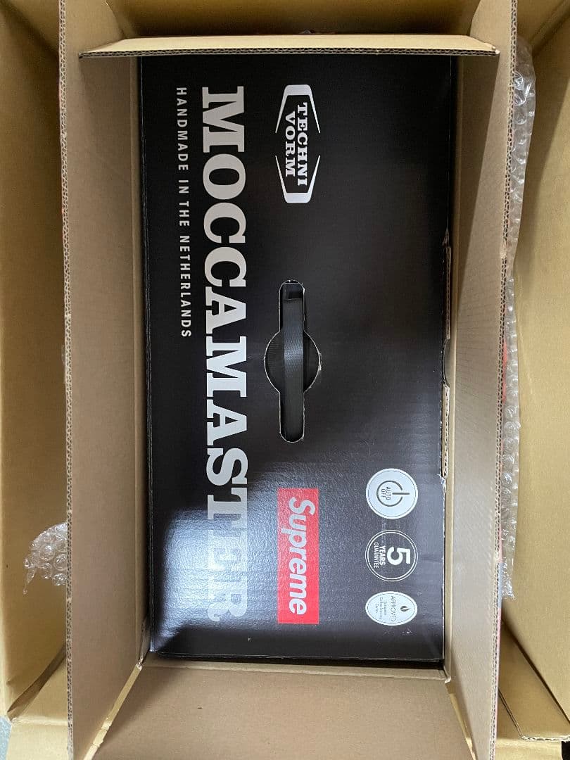 Supreme Moccamaster エスプレッソマシン レッド