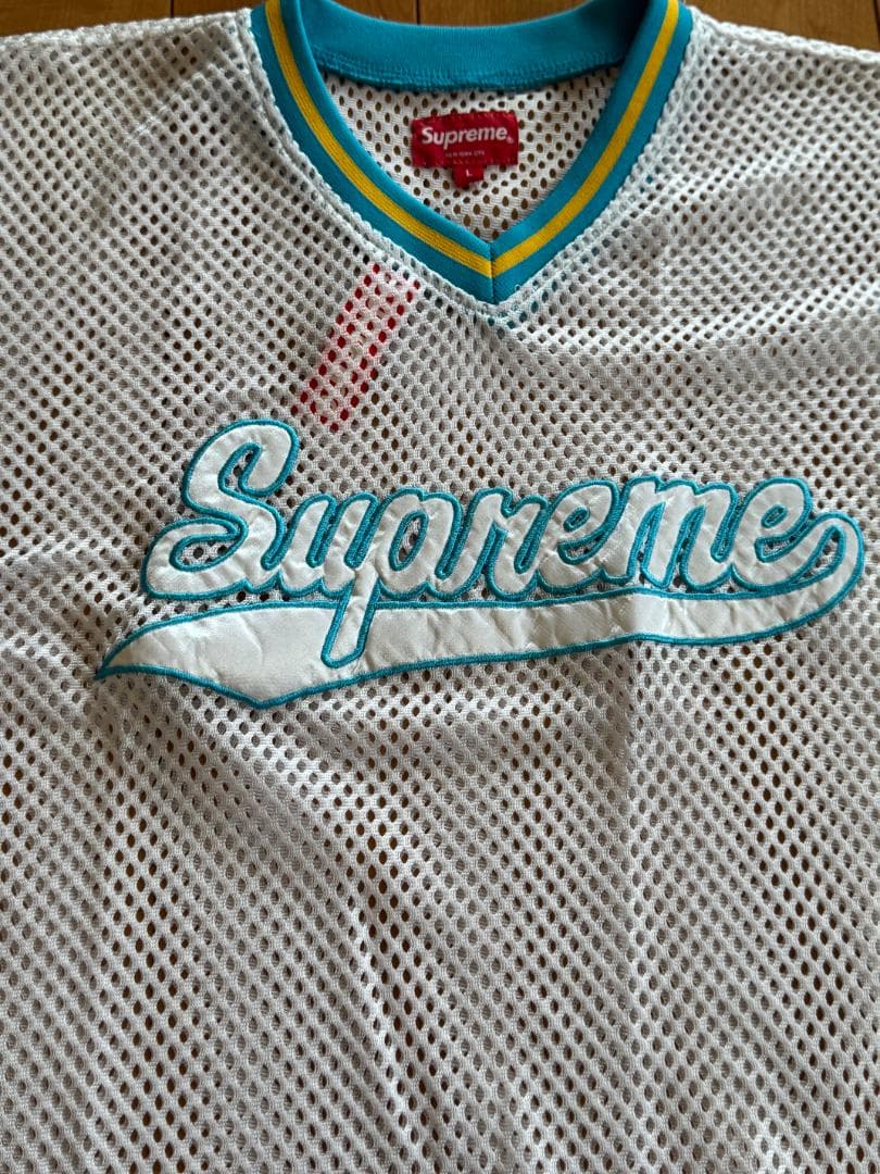 Supreme Mesh Baseball Top 18SS Lサイズ