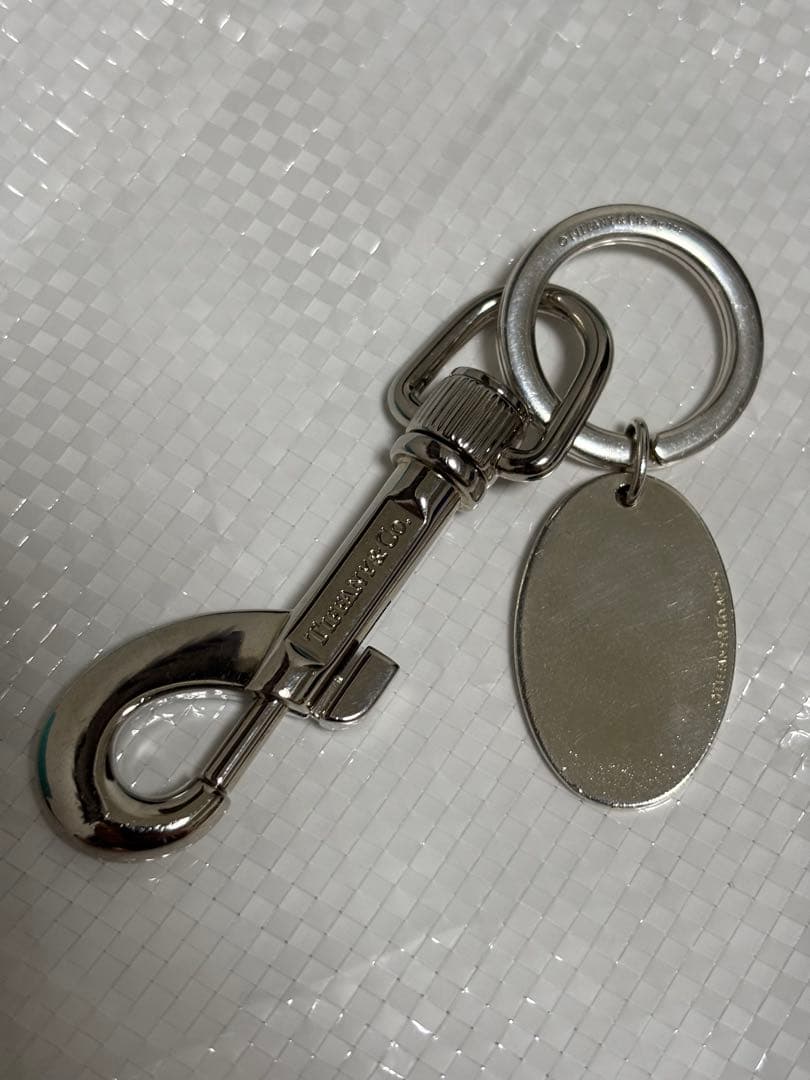 Supreme / Tiffany Oval Tag Keyring キーリング