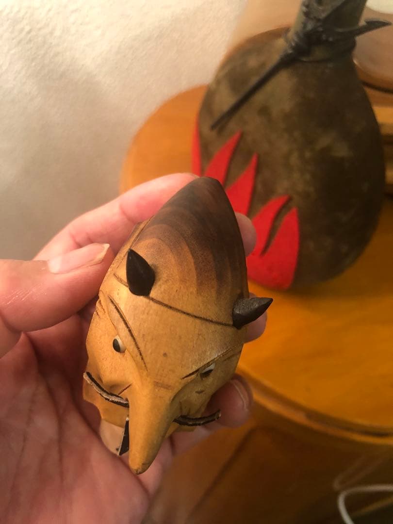 ビンテージ　50s デビル 悪魔　サタン　デカンタ　ミッドセンチュリー レトロ