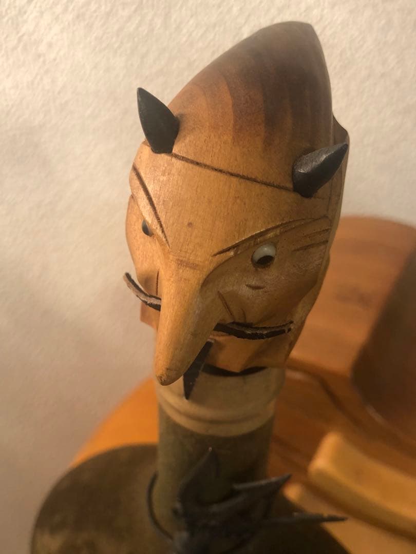 ビンテージ　50s デビル 悪魔　サタン　デカンタ　ミッドセンチュリー レトロ