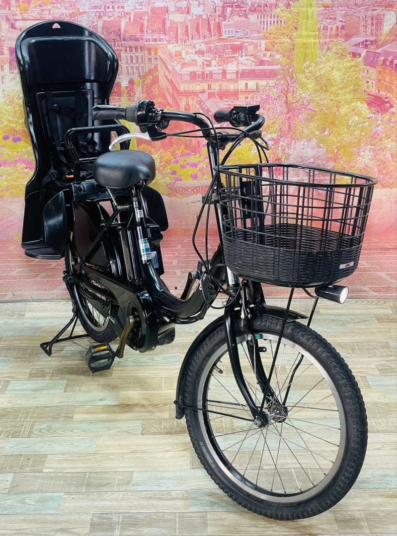 ZK3346 電動自転車 ヤマハ パスバビー 子供乗せ 20インチ 送料無料