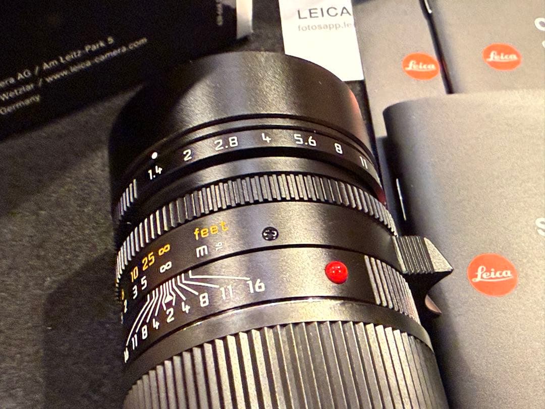 【極美品】LEICA SUMMILUX-M 50mm f/1.4 ASPH.