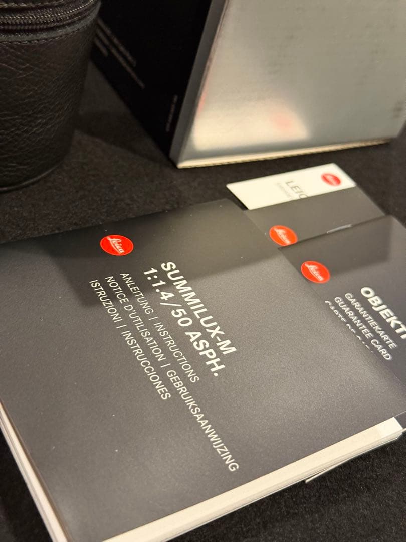 【極美品】LEICA SUMMILUX-M 50mm f/1.4 ASPH.