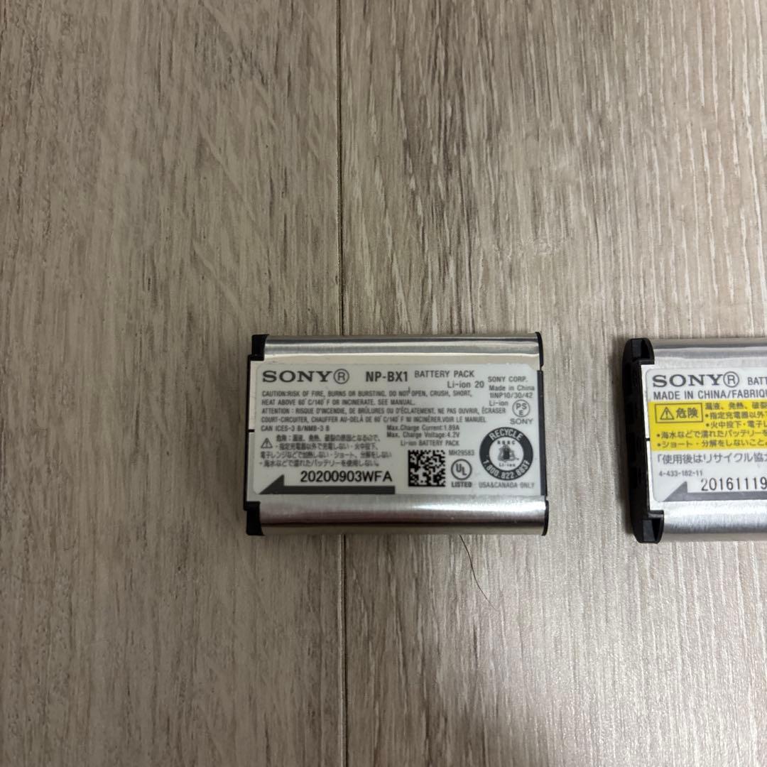SONY ソニー　DSC-WX350 純正バッテリー3個付