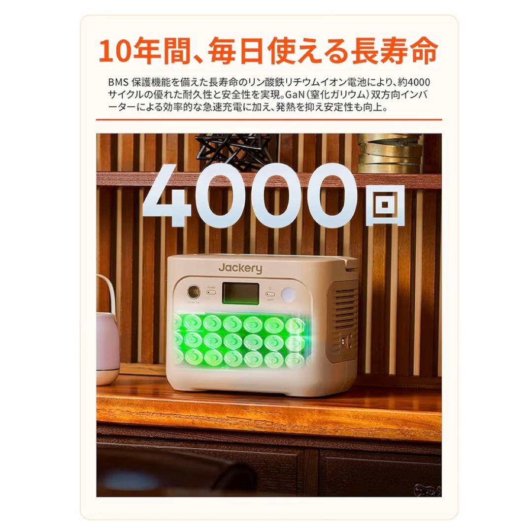 【Members】Jackery 2000 New ポータブル電源