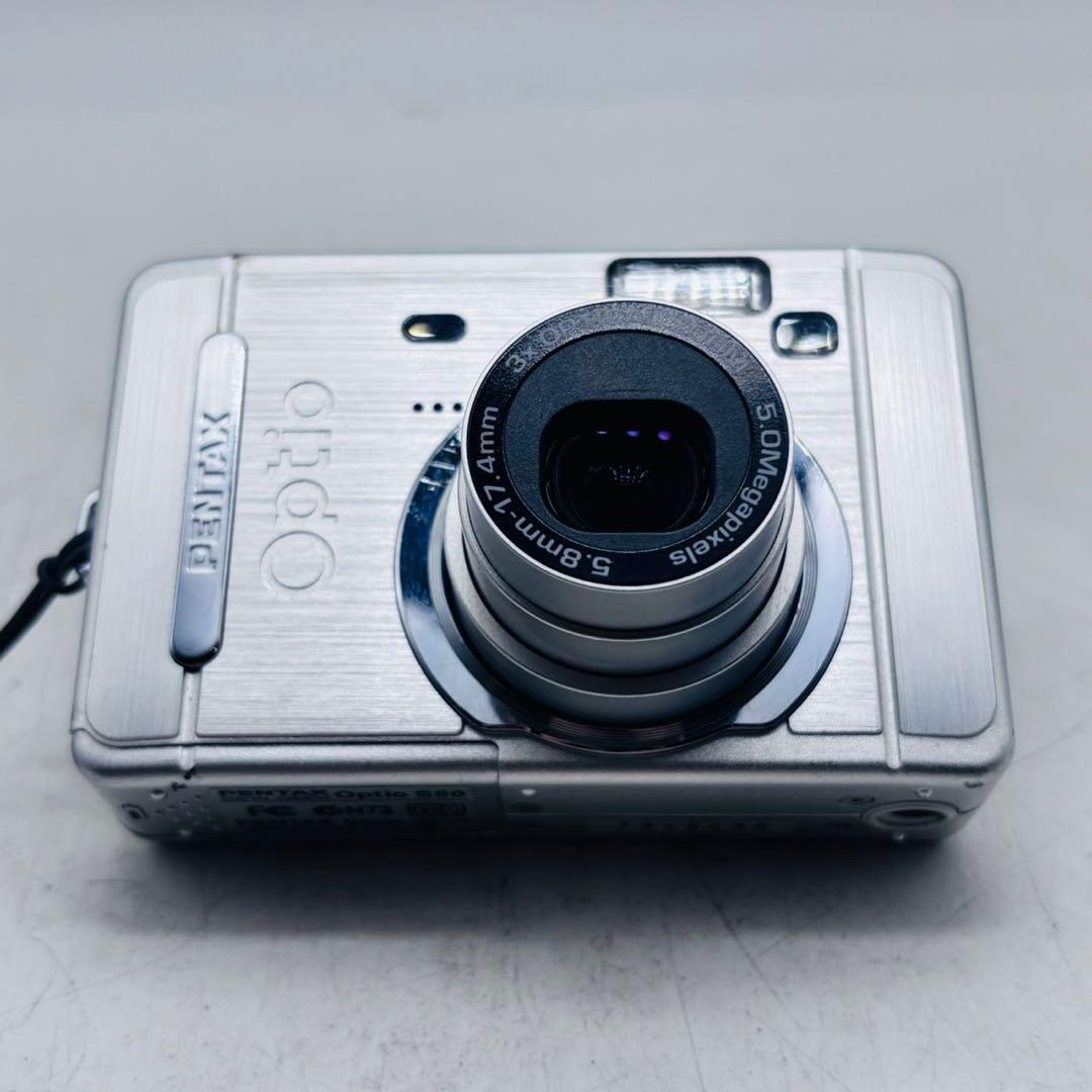 【美品動作確認済み】PENTAX Optio S50 単三電池